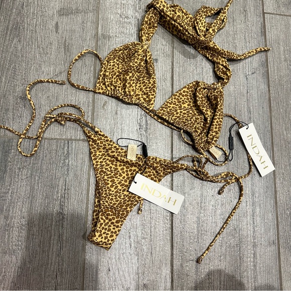 INDAH PLAYA SET cheetah print - Picture 6 of 7